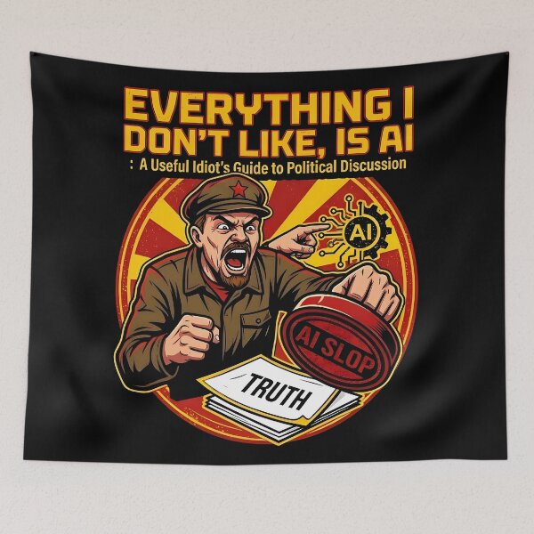 Item preview, Everything I Don't Like Is AI Slop! designed and sold by Takin-Thepiss.