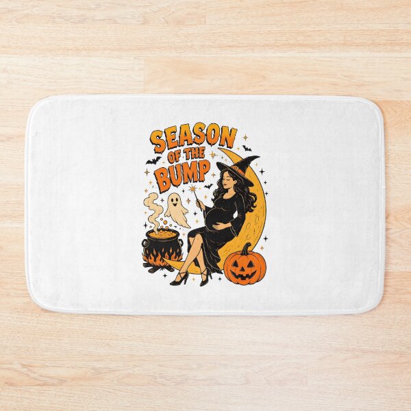 Item preview, season of the bump halloween pregnant witch designed and sold by JasonsSpider.