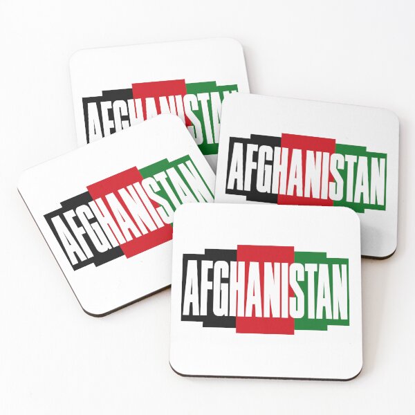 Item preview, Afghanistan Monumental Tricolor Wordmark designed and sold by aihrgdesign.