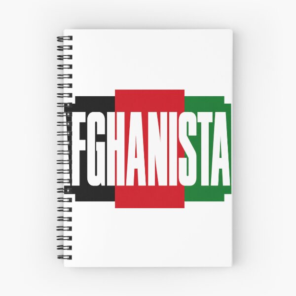 Item preview, Afghanistan Monumental Tricolor Wordmark designed and sold by aihrgdesign.