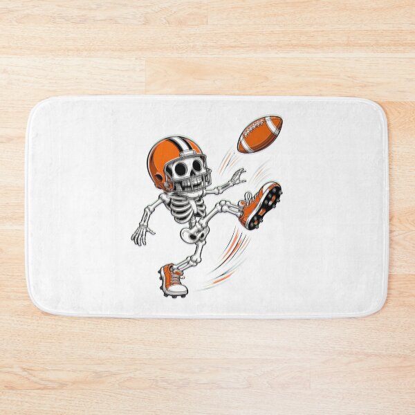 Item preview, skeleton football player running with football halloween designed and sold by JasonsSpider.