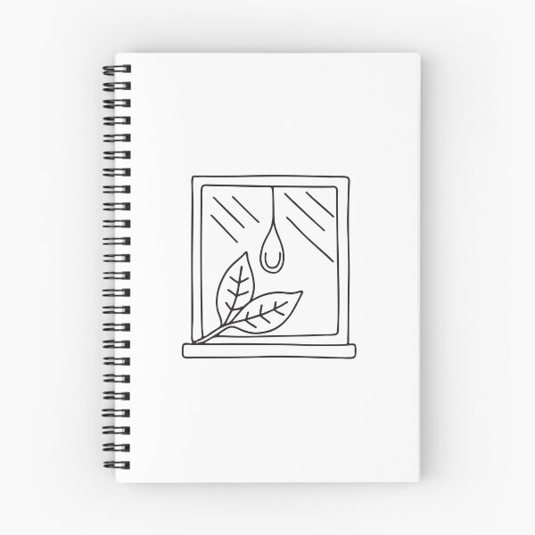 Item preview, A drop of water on a leaf resting on a windowsill designed and sold by rasagamastore.