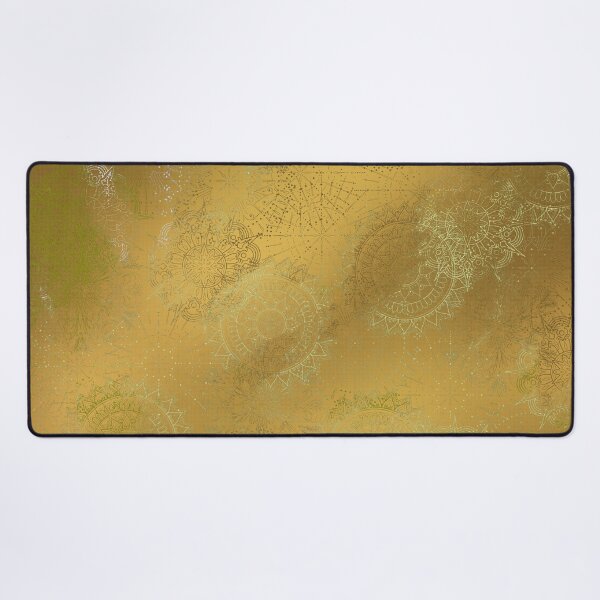 Item preview, brushed gold mandalas designed and sold by MoonbeamPhoto.