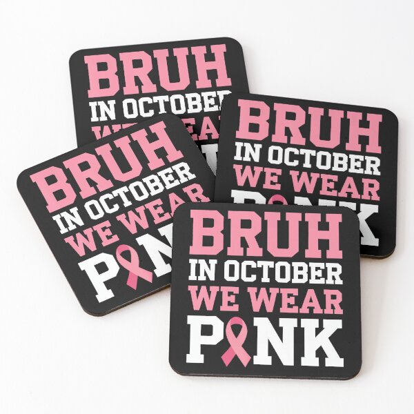 Item preview, Breast Cancer Awareness Bruh Boys Kids Wear Pink designed and sold by Khescoiu.