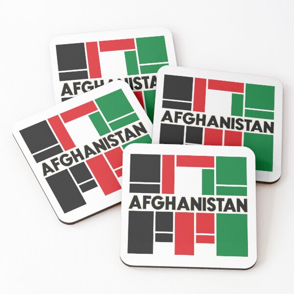 Item preview, Afghanistan Modular Tricolor Grid designed and sold by aihrgdesign.