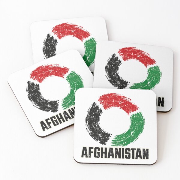 Item preview, Afghanistan Weathered Tricolor Pulse designed and sold by aihrgdesign.