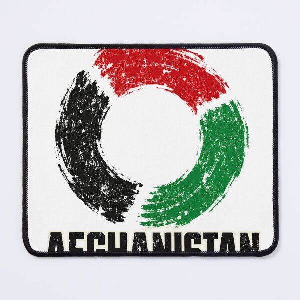 Item preview, Afghanistan Weathered Tricolor Pulse designed and sold by aihrgdesign.