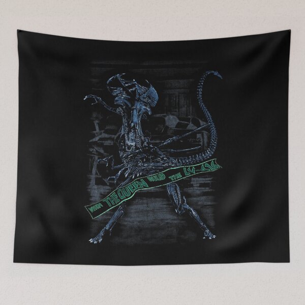 Artikelvorschau, Alien Xenomorph Königin Rexy in Not entworfen und verkauft von Power Up Prints.