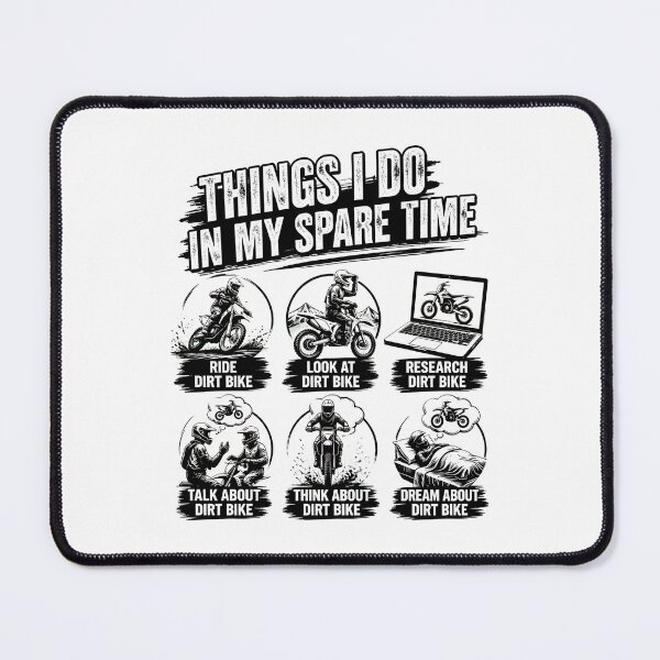 Item preview, things i do in my spare time dirt bike lover designed and sold by JasonsSpider.