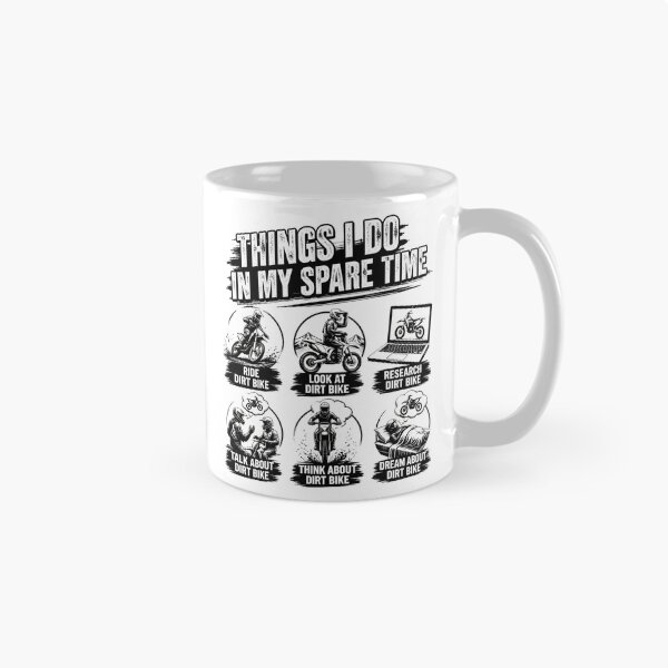 Item preview, things i do in my spare time dirt bike lover designed and sold by JasonsSpider.