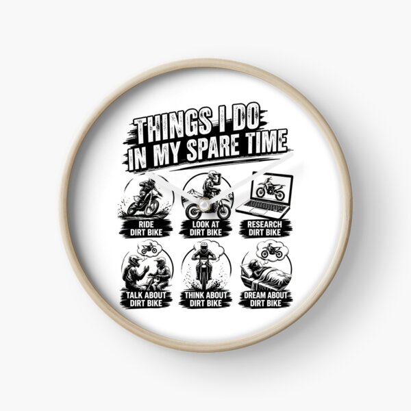 Item preview, things i do in my spare time dirt bike lover designed and sold by JasonsSpider.