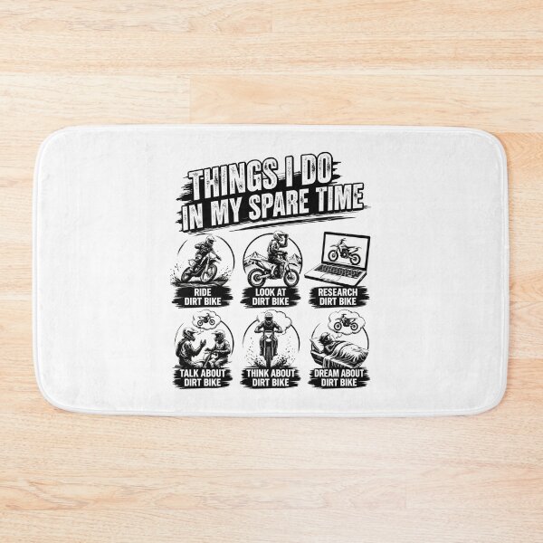 Item preview, things i do in my spare time dirt bike lover designed and sold by JasonsSpider.