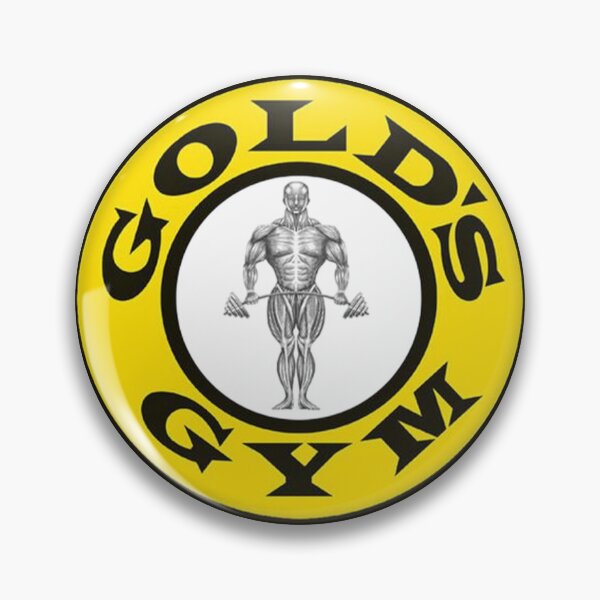 Item preview, Classic Yellow Gold Gym Fitness Emblem designed and sold by Stungmans.