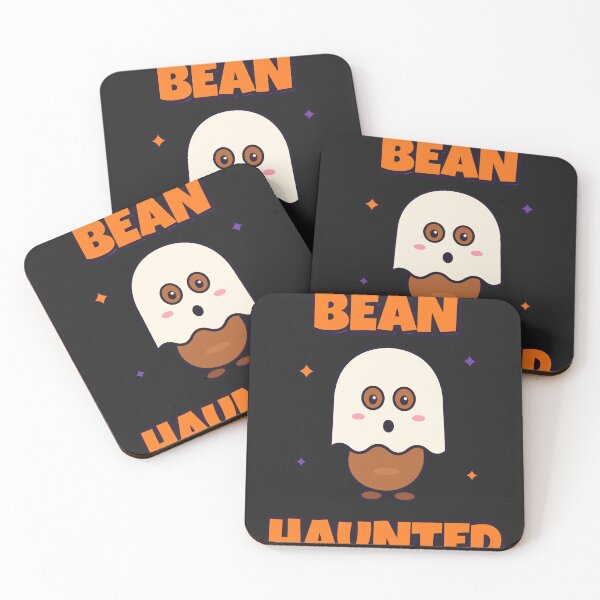 Item preview, Bean Haunted Funny Halloween Ghost Bean Pun designed and sold by somebasic.