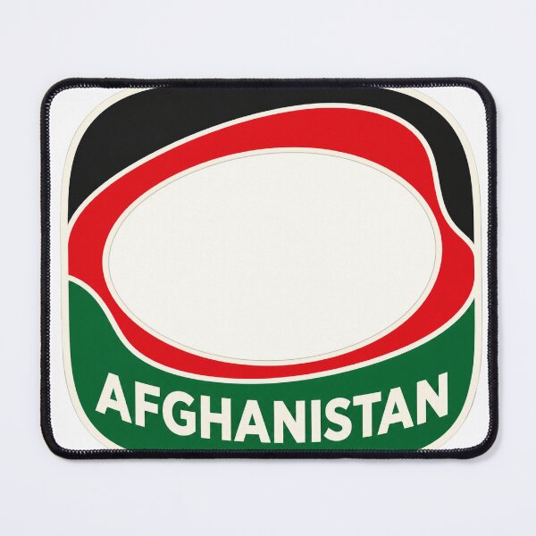Item preview, Afghanistan Premium Rounded Flag Badge designed and sold by aihrgdesign.