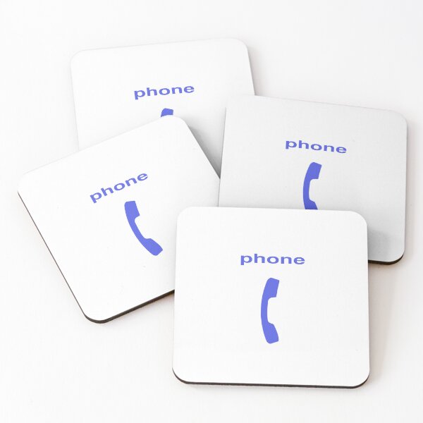 Item preview, Phone as Minimal Generic Pop Art - Blue Printing designed and sold by ubiquitoid.