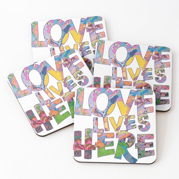Item preview, Love Lives Here (Abstract) designed and sold by jackieinspires.