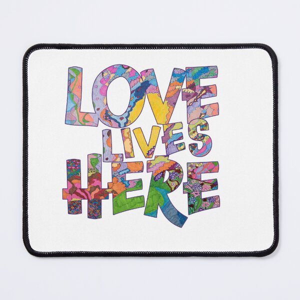 Item preview, Love Lives Here (Abstract) designed and sold by jackieinspires.