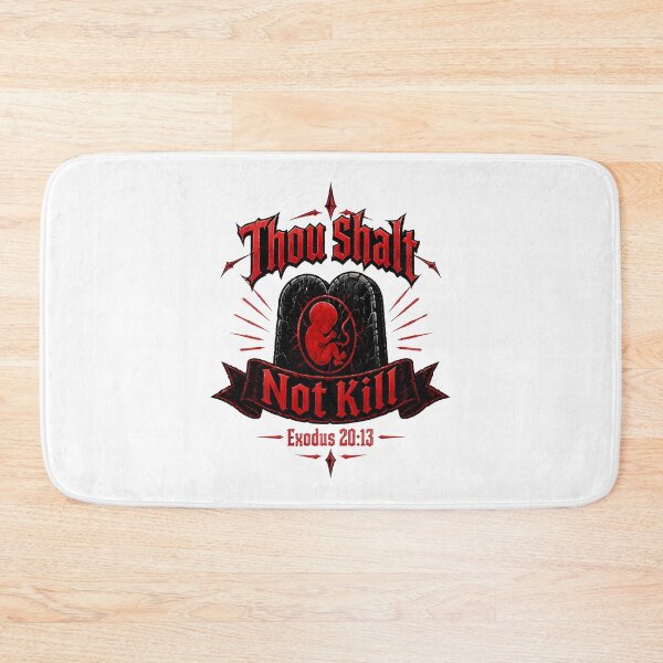 Item preview, thou shalt not kill fetus exodus 20_13 pro-life religious designed and sold by JasonsSpider.