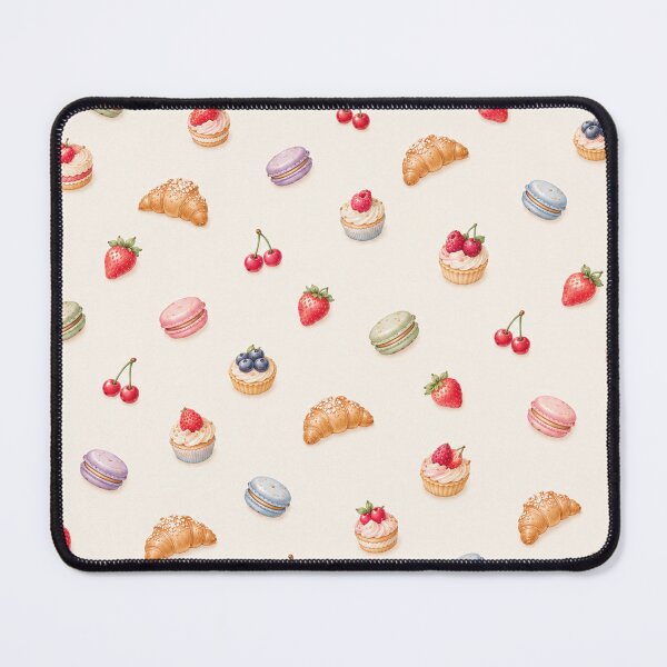 Item preview, Pastel French Bakery – Cute Pastries & Fruit Pattern designed and sold by HO•Designs.