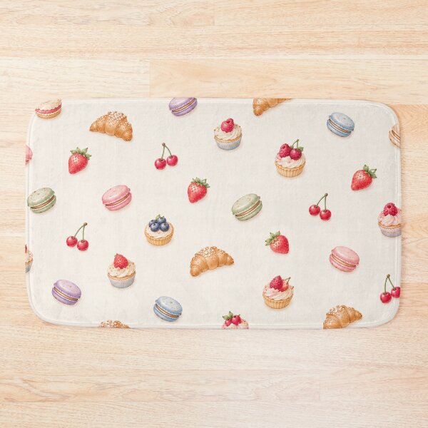 Item preview, Pastel French Bakery – Cute Pastries & Fruit Pattern designed and sold by HO•Designs.
