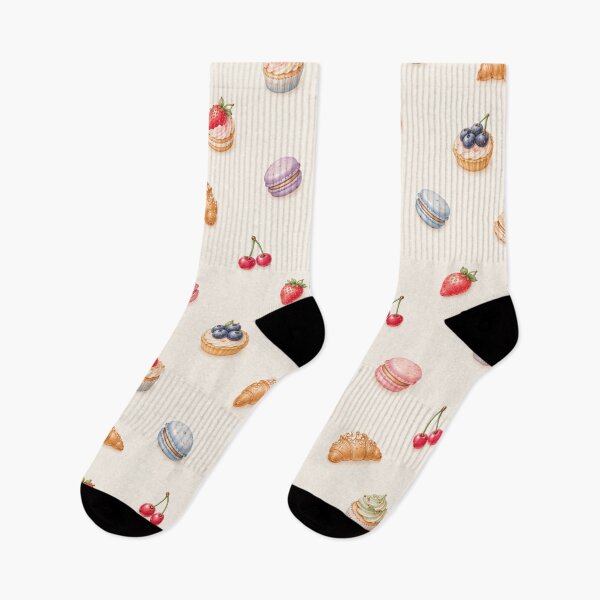 Item preview, Pastel French Bakery – Cute Pastries & Fruit Pattern designed and sold by HO•Designs.