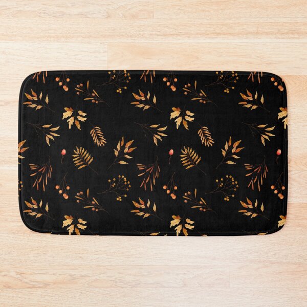 Item preview, Moody Autumn Botanical Amber Leaf designed and sold by FestivityFinds.