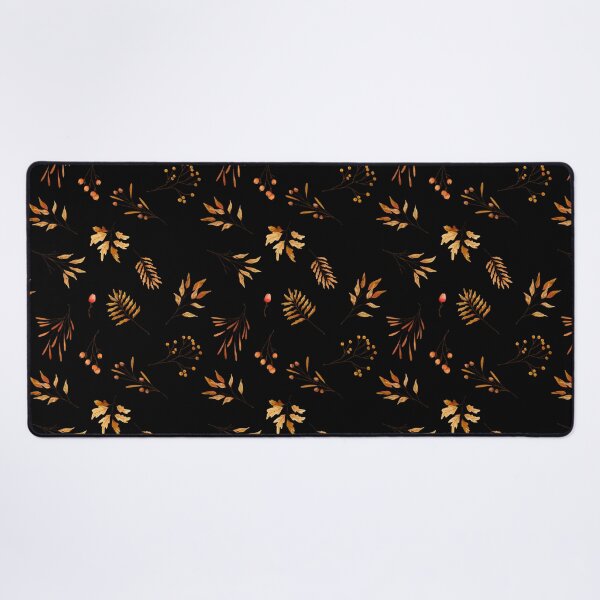 Item preview, Moody Autumn Botanical Amber Leaf designed and sold by FestivityFinds.