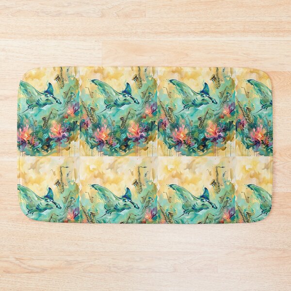 Item preview, Manta Ray Jazz Musician designed and sold by PictoVibe.