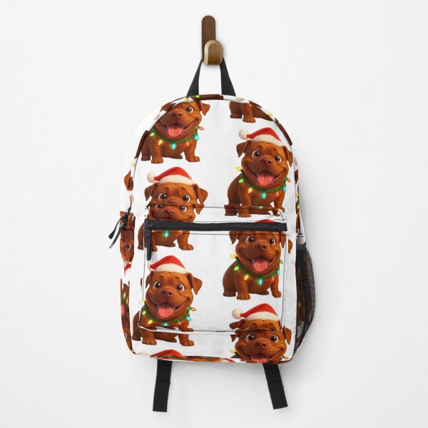 Item preview, Red Nose Pit Bull Dog Christmas Cheer designed and sold by Sillytoe.