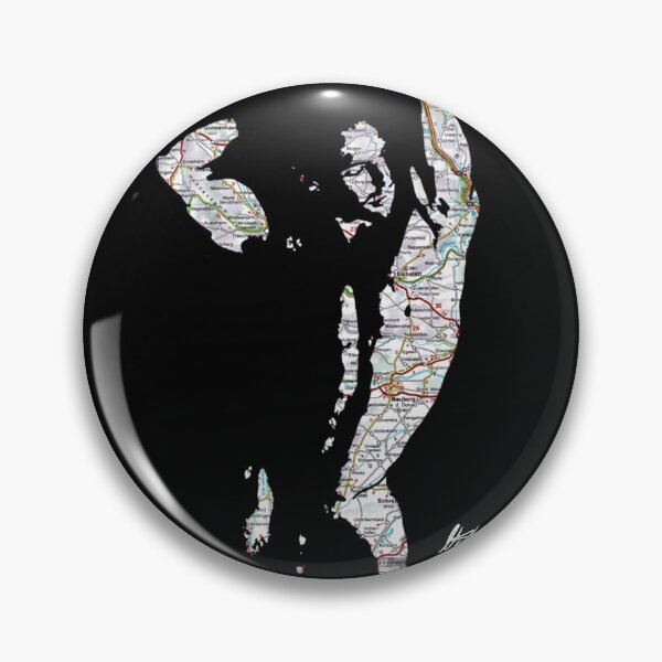 Item preview, Hunk Muscled Smooth Nude Gay Guy Map Art By NLMKArtStudio designed and sold by NLMKArtStudio.