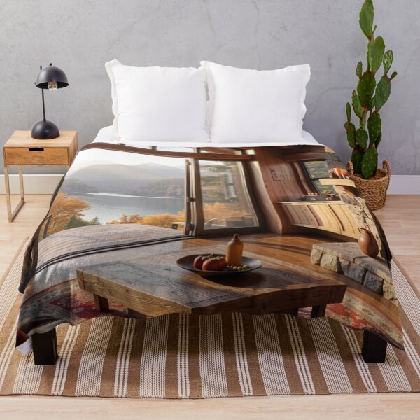 Item preview, Golden Morning Lodge - Alpine Lake Escape designed and sold by nhk999.