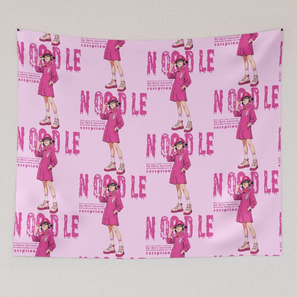 Item preview, Noodle – Pink Rebel designed and sold by VIC ART.