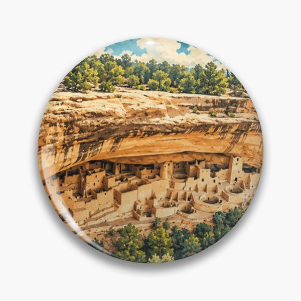 Artikelvorschau, Mesa Verde Nationalpark Colorado – Vintage-Reisekunst entworfen und verkauft von francous03.