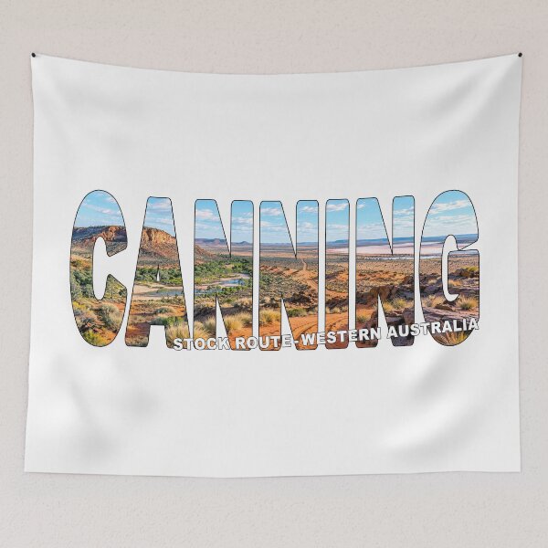 Item preview, CANNING Stock Route Western Australia - Outback Famous Historic Track designed and sold by Adam Gormley.