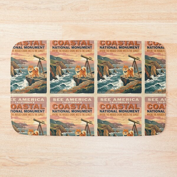 Item preview, Pomeranian Coastal Explorer designed and sold by PictoVibe.