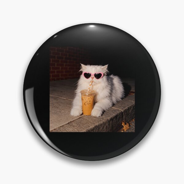 Item preview, Persian Cat Iced Coffee designed and sold by PixyPrint.