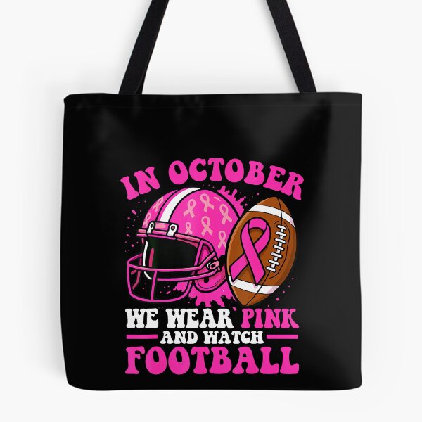 Item preview, Breast Cancer Awareness Women Football Wear Pink designed and sold by LouisaOReilly.
