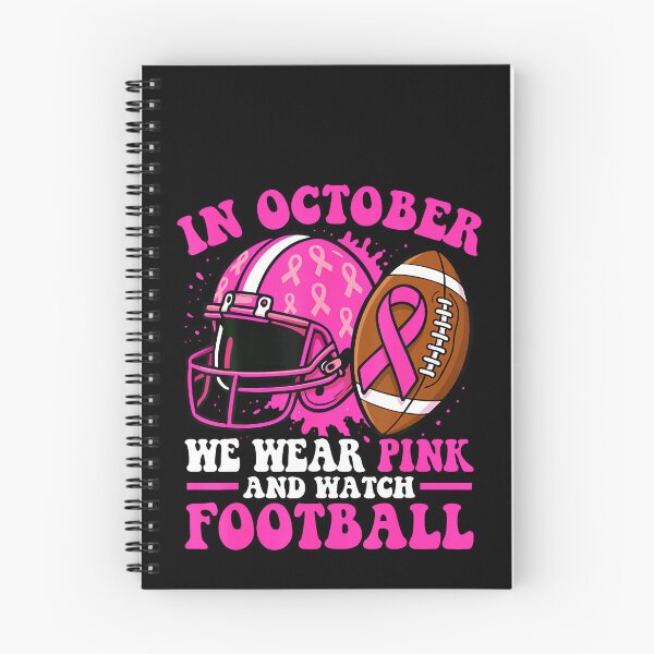 Item preview, Breast Cancer Awareness Women Football Wear Pink designed and sold by LouisaOReilly.