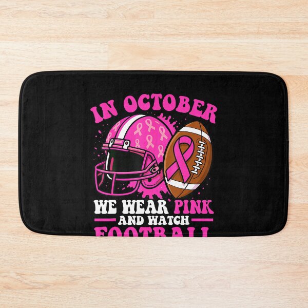 Item preview, Breast Cancer Awareness Women Football Wear Pink designed and sold by LouisaOReilly.