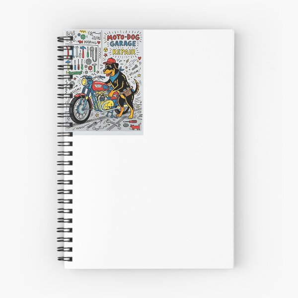 Item preview, Rottweiler Motorcycle Mechanic designed and sold by PictoVibe.