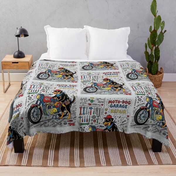 Item preview, Rottweiler Motorcycle Mechanic designed and sold by PictoVibe.