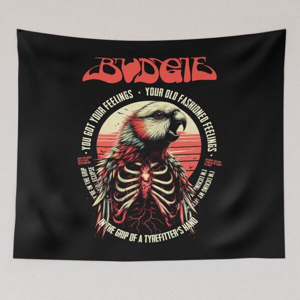 Item preview, Budgie Band In The Grip Of A Tyrefitters Hand designed and sold by CUN0W2297.