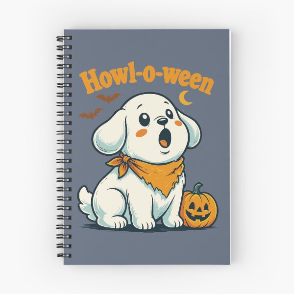 Item preview, Howl-o-ween Pup designed and sold by Ghost on Toast.