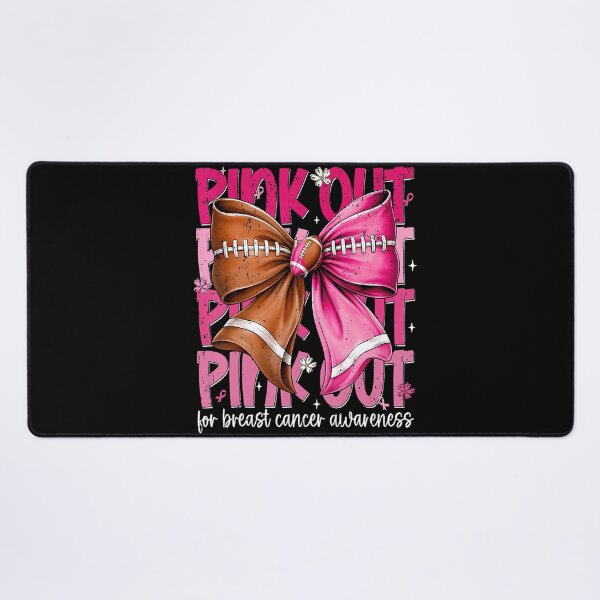 Item preview, Coquette Bow Pink Out Football Breast Cancer designed and sold by HayleePacoch.