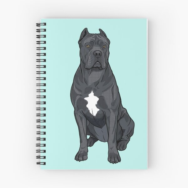 Item preview, Grey Cane Corso Pop Art Comic Illustration designed and sold by Terry Bain.