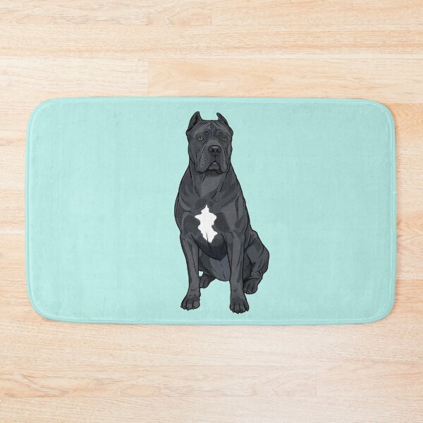 Item preview, Grey Cane Corso Pop Art Comic Illustration designed and sold by Terry Bain.