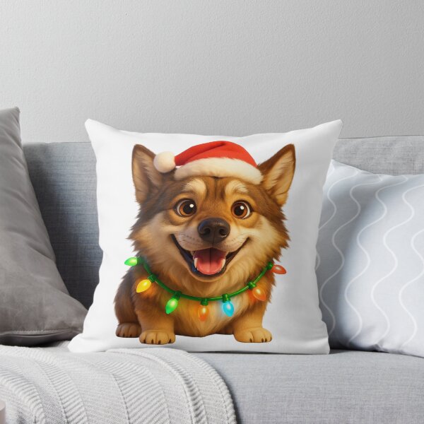 Item preview, Saarloos Wolfdog Christmas Sparkle designed and sold by Sillytoe.