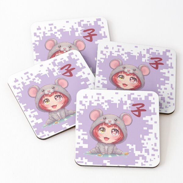 Item preview, Kawaii Japanese Zodiac Rat – Year of the Rat designed and sold by Neo Japonism Art.