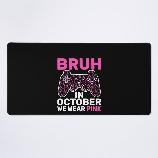 Item preview, Bruh In October Wear Pink Breast Cancer Kids Boys designed and sold by LouisaOReilly.